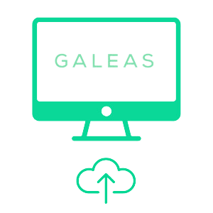 Computer Screen with GALEAS Software