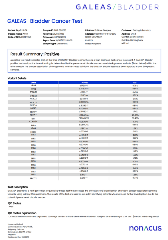 GALEAS Analysis Software screenshot